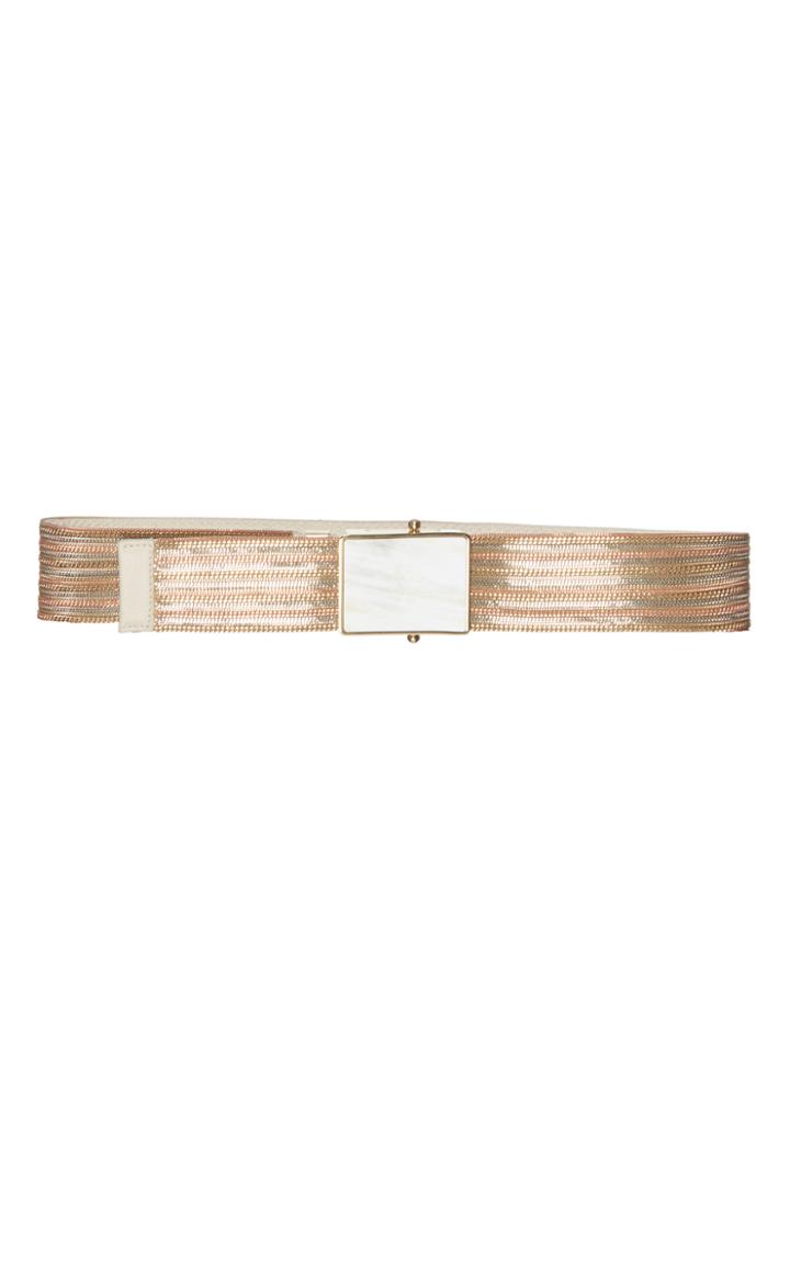 Roberto Cavalli Metallic Belt