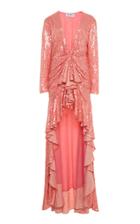 Moda Operandi Attico Ruffled Sequin-embellished High-low Gown Size: 36