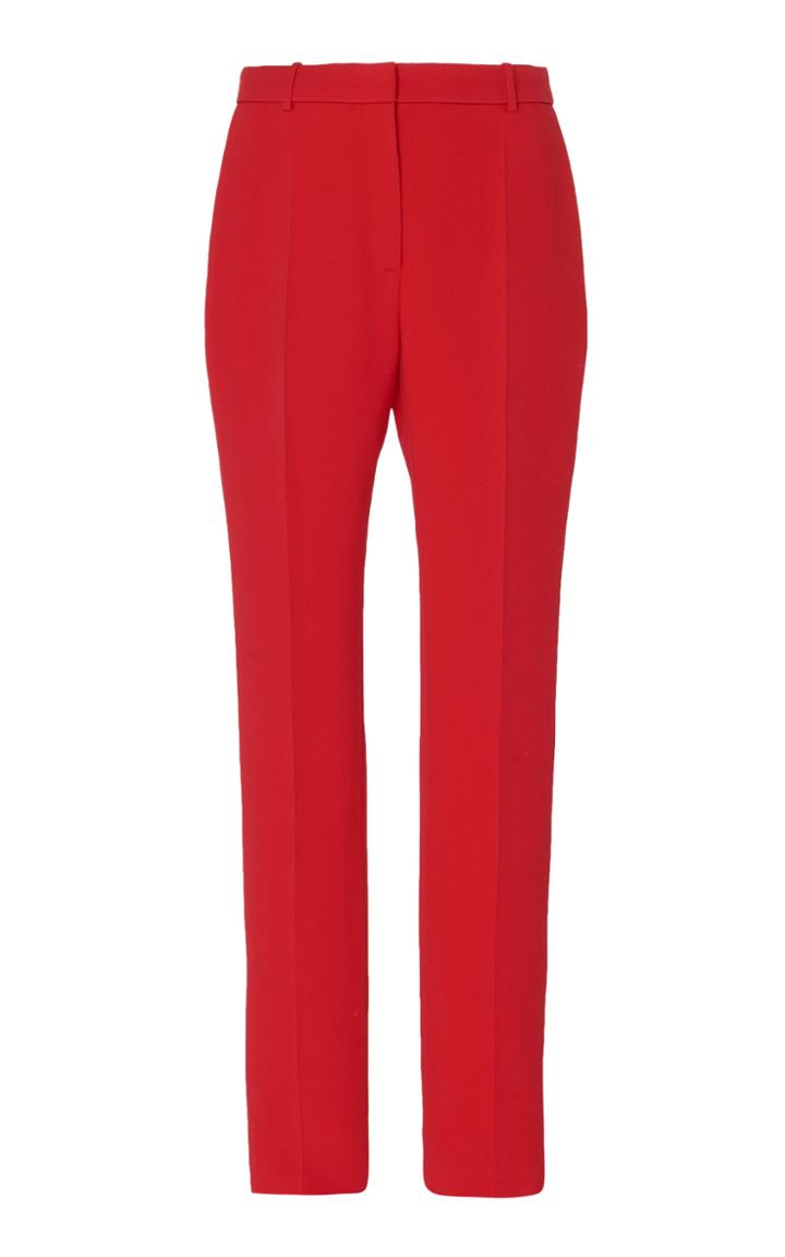 Zuhair Murad Shrimp High-waist Cady Pants