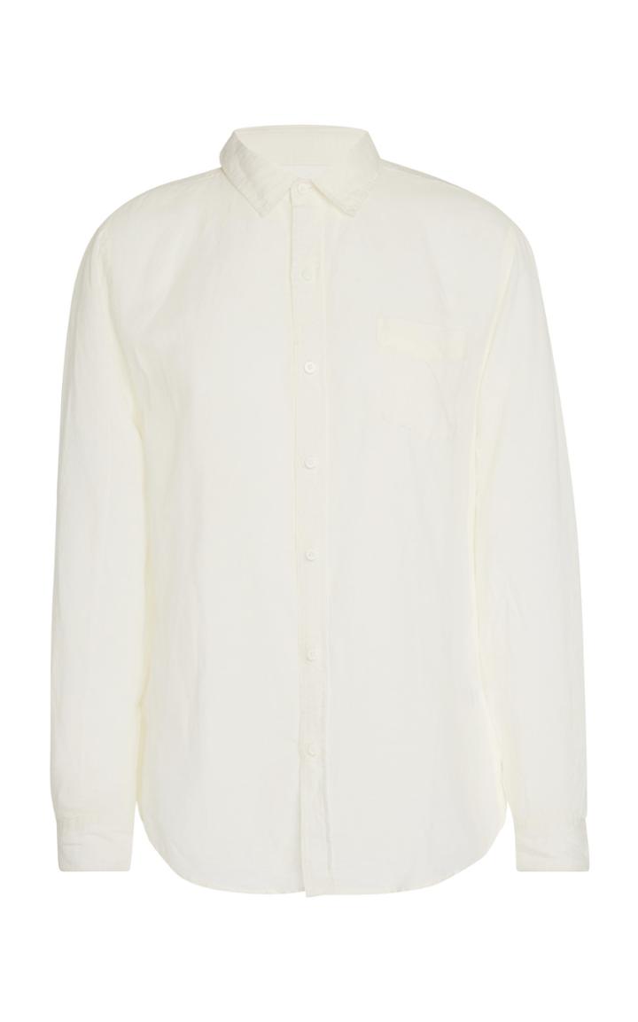 Onia Abe Linen Button-up Shirt