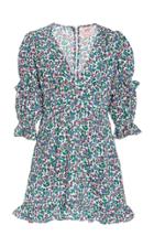 Moda Operandi Banjanan Maisie Printed Crepe Mini Dress