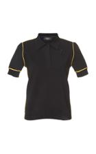 Rochas Polo With Yellow Piping