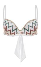 Missoni Mare Zig-zag Print Mesh Bikini Size: 36