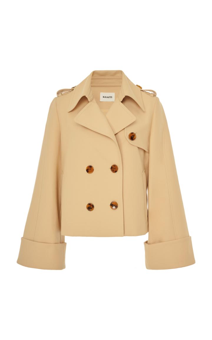 Khaite Bianca Cropped Trench