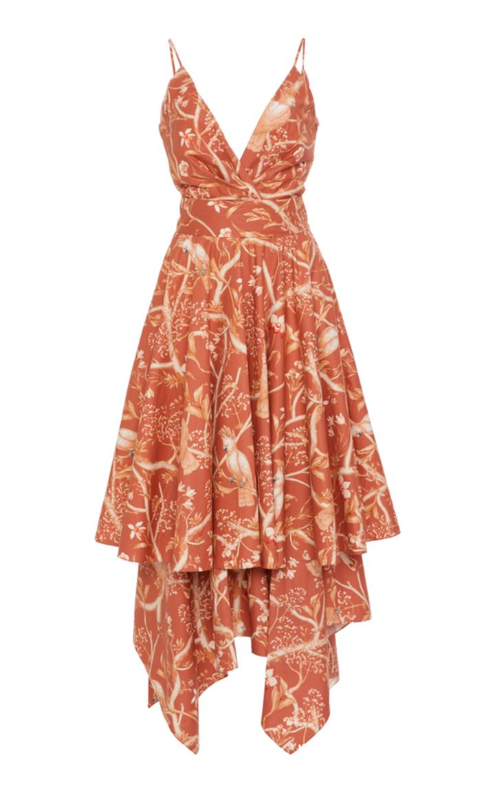 Johanna Ortiz Cacatua Cotton Poplin Dress