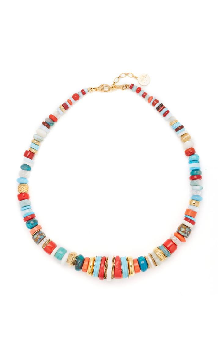 Moda Operandi Gas Bijoux Red Aloha Necklace