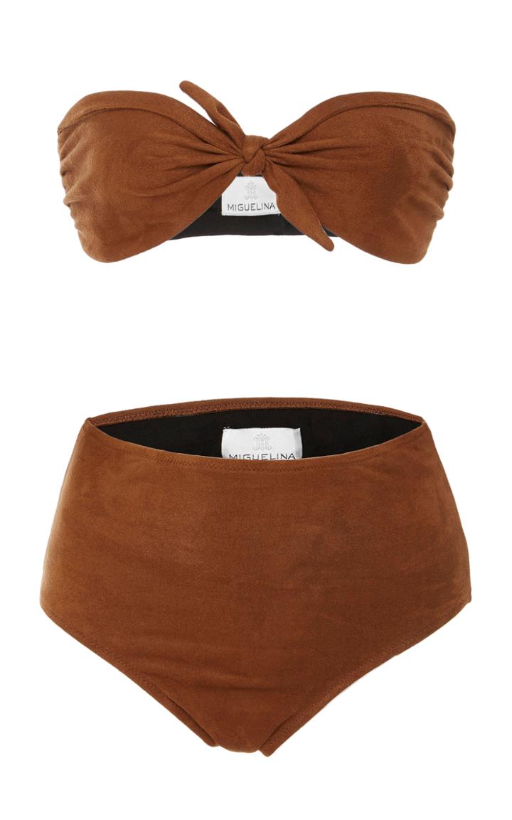 Miguelina Alanis High Waisted Bikini Set