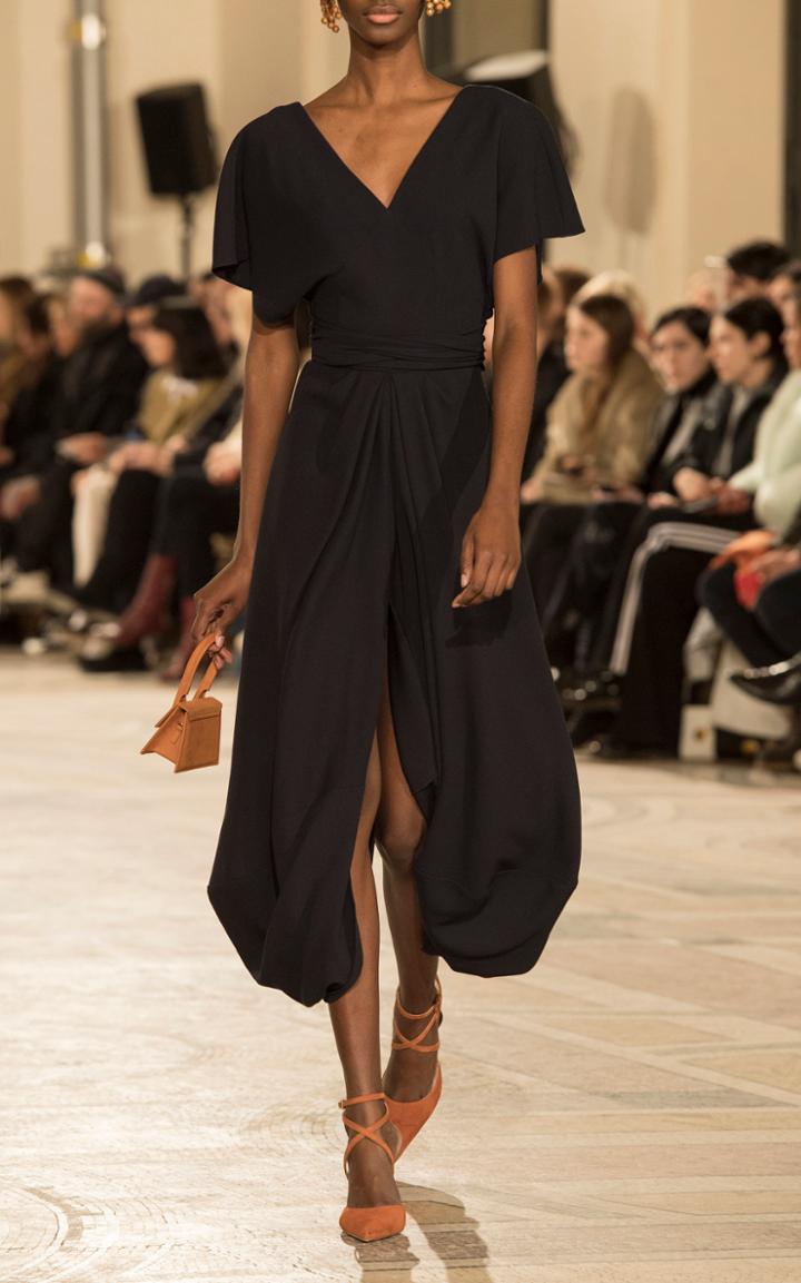 Jacquemus Souela Curved Hem Dress