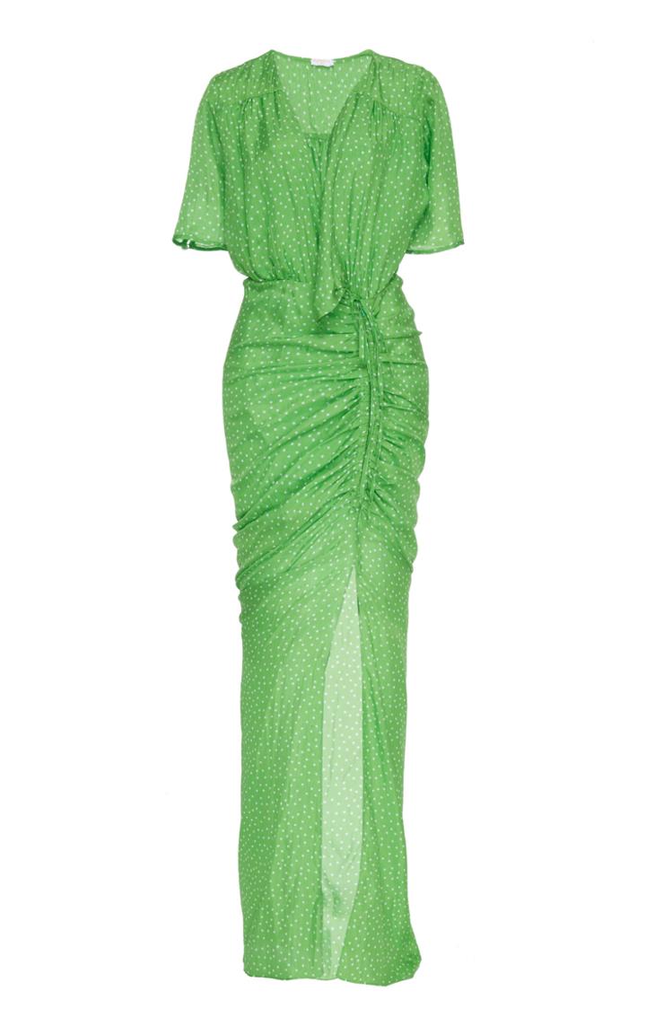Eywasouls Elke Quarter Sleeve Silk Dress