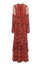 Ulla Johnson Sabina Printed Silk Dress