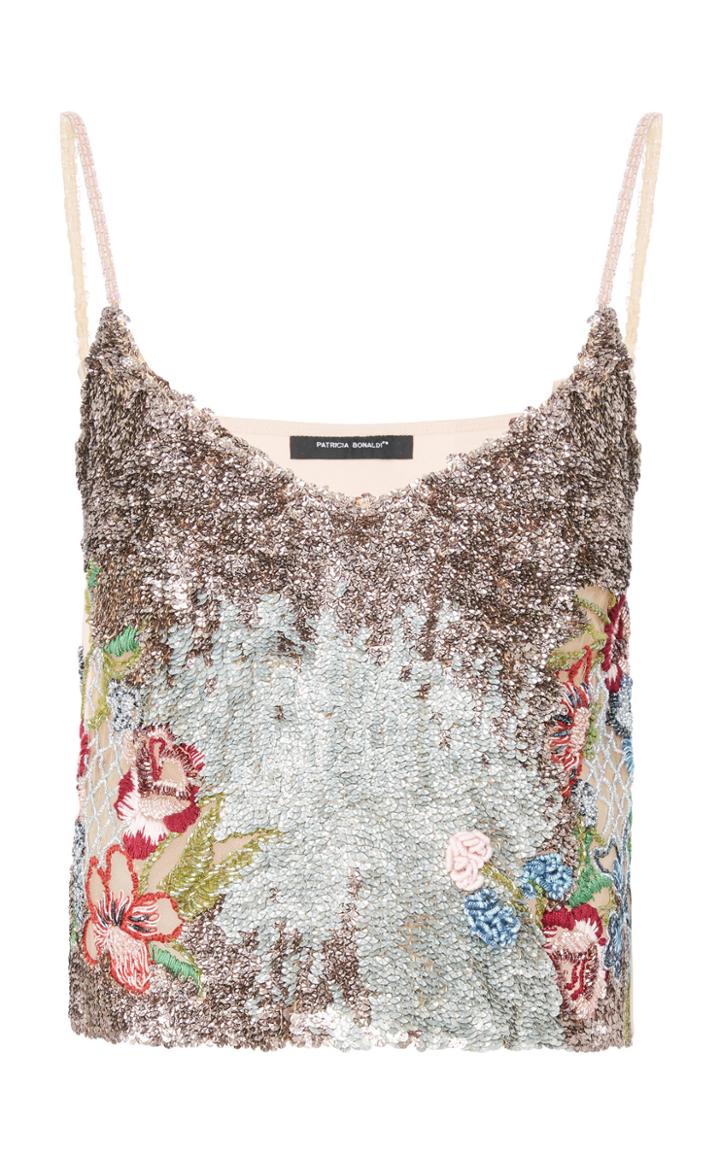 Patbo Floral Sequin Camisole