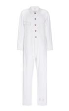 Bode Antique Linen Jumpsuit