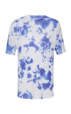 The Elder Statesman Exclusive Cyclone Tie-dyed Cashmere T-shirt