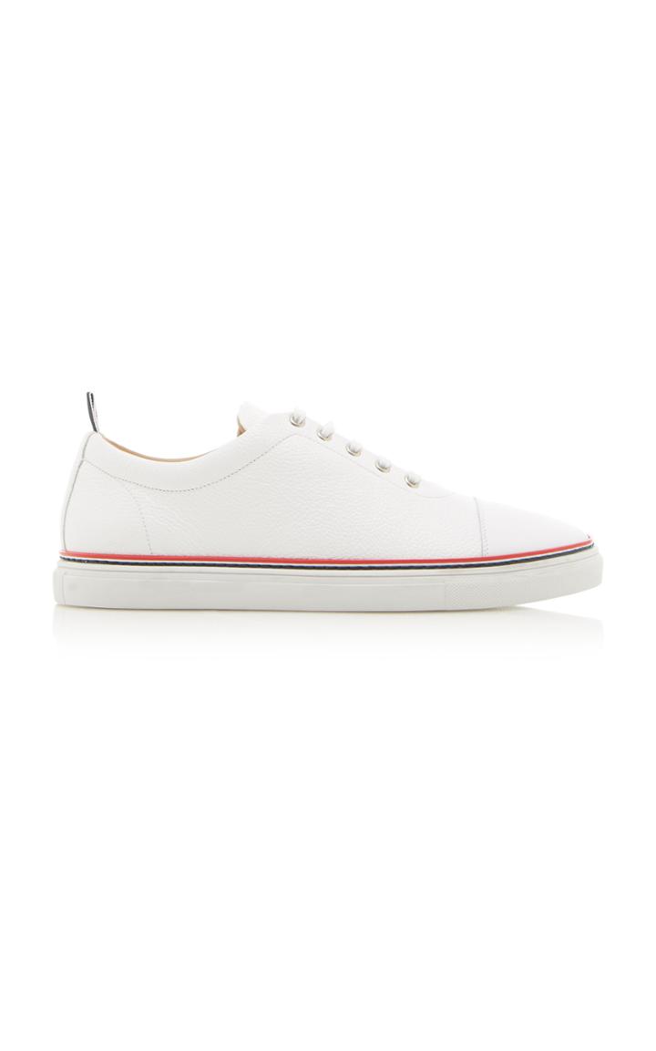 Thom Browne Low-top Calf Leather Sneakers