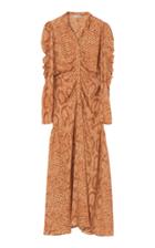 Moda Operandi By Malene Birger Cles Snake-print Crepe Dress