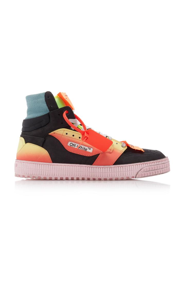Off-white C/o Virgil Abloh Off Court Leather Sneakers