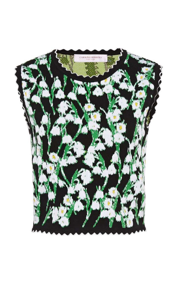 Moda Operandi Carolina Herrera Cropped Tank Size: Xs
