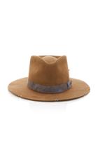 Nick Fouquet Whiskey Springs Ribbon-trimmed Felt Hat Size: 7 1/8