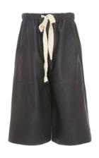 Tuinch Crop Leather Pants