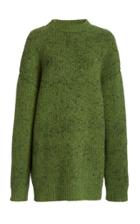 Moda Operandi Marina Moscone Ribbed-knit Wool-blend Sweater