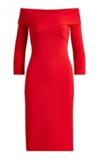 Ralph Lauren Double Knit Jersey Austine Dress