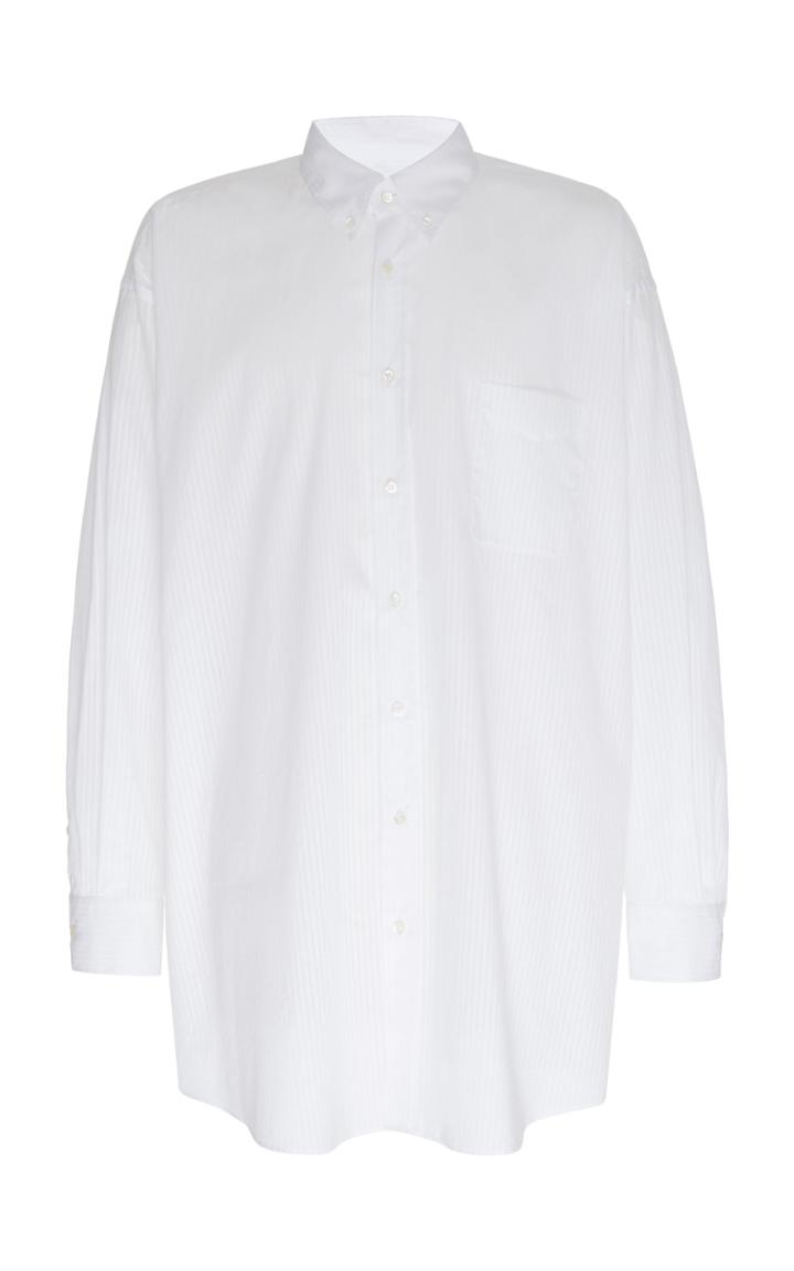 Maison Margiela Oversized Cotton-poplin Shirt