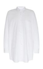 Maison Margiela Oversized Cotton-poplin Shirt