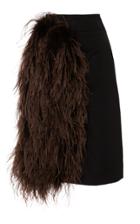 Cf. Goldman Feathered Pencil Skirt