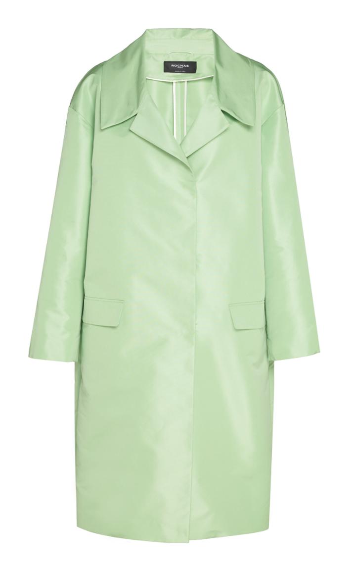 Moda Operandi Rochas Shell Coat Size: 38