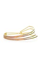 Joanna Laura Constantine Gold Plated Rainbow Choker Necklace