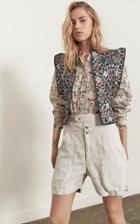 Isabel Marant Toile Mandie Quilted Reversible Linen Vest