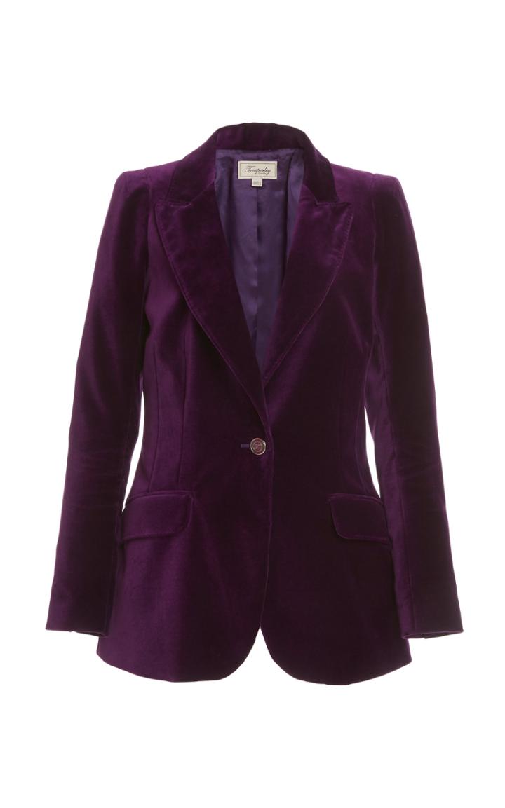 Moda Operandi Temperley London Clove Velvet Jacket