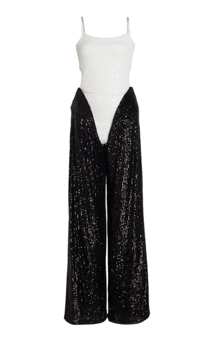 Moda Operandi Y/project V-cut Sequin Jumpsuit