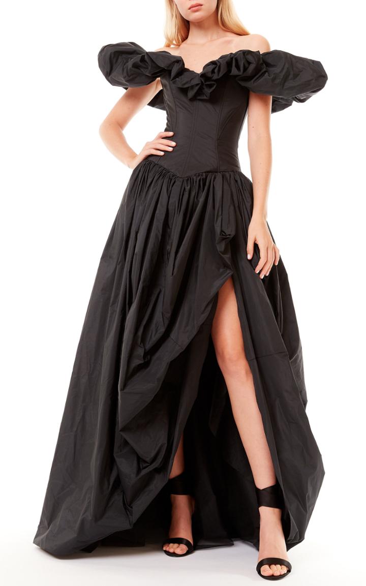 Moda Operandi Zuhair Murad Off-the-shoulder Ruffled Dress