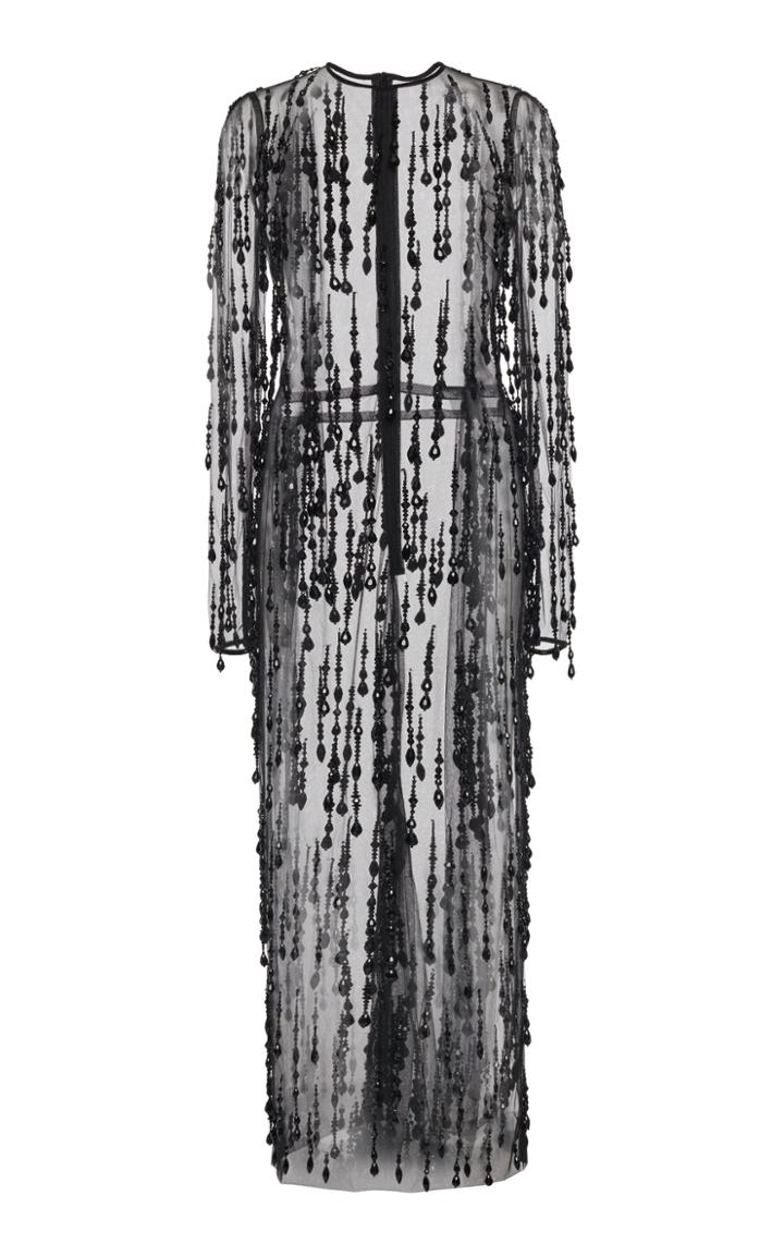 Moda Operandi Dolce & Gabbana Embellished Chiffon Dress