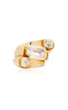 Simon Teakle Retro Diamond Cocktail Ring