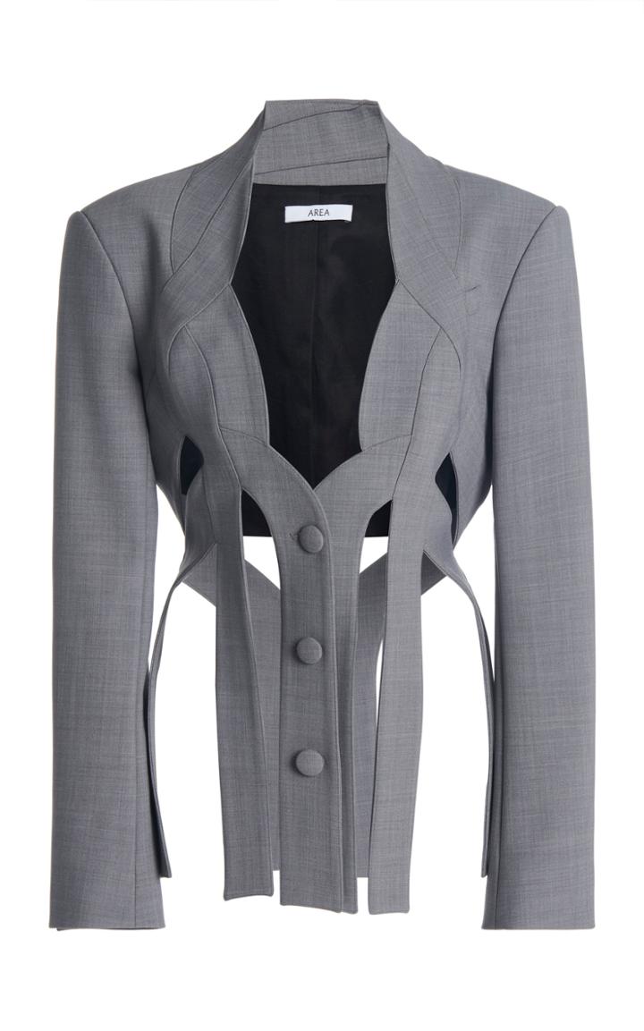 Moda Operandi Area Cutout Bolero Blazer