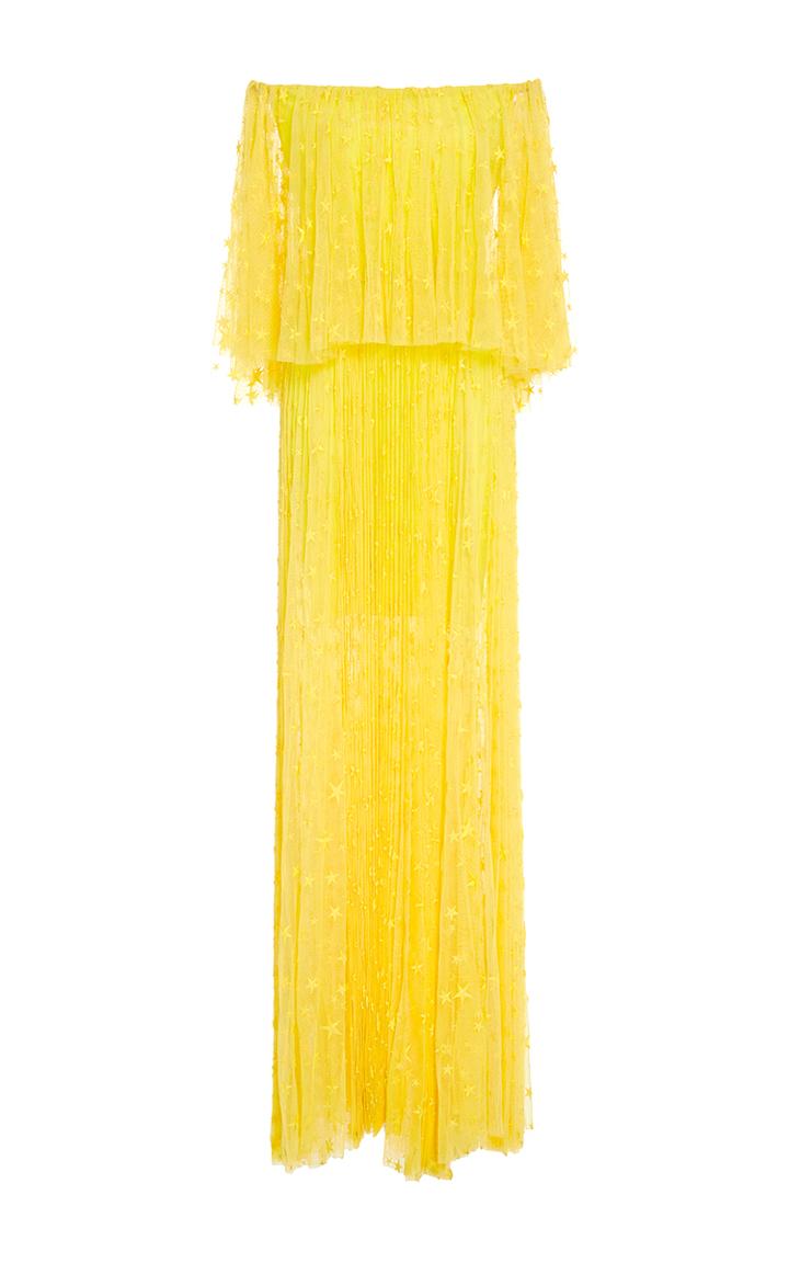 Maria Lucia Hohan The Sarabi Star Strapless Maxi Dress