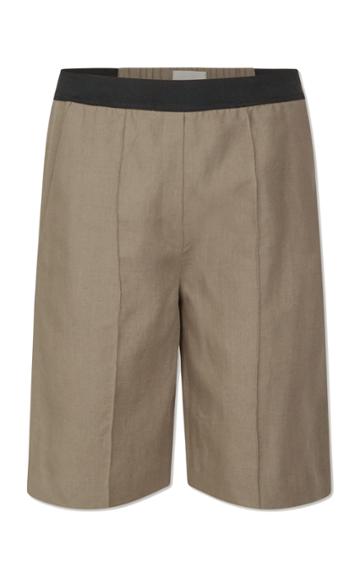Moda Operandi Loulou Studio Banggi Linen Bermuda