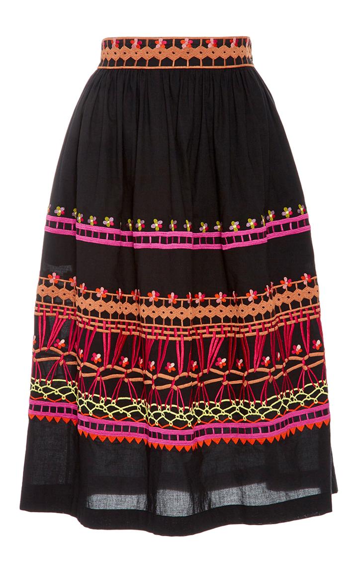 Temperley London Amity Cotton Skirt