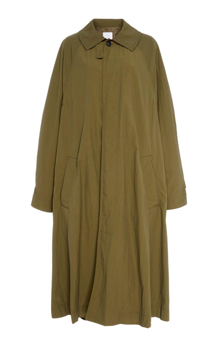 Deveaux Oversized Shell Trapeze Coat