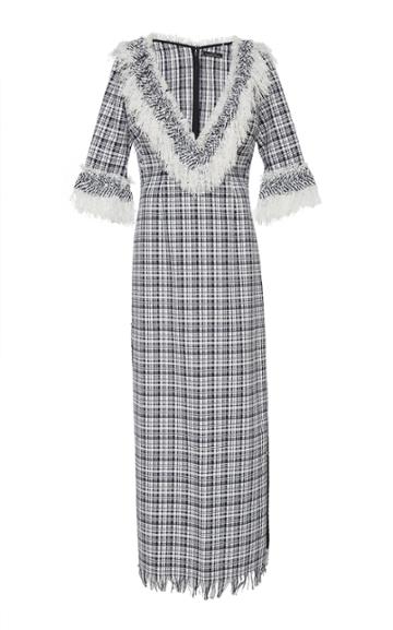 Frederick Anderson Maxi Basket Weave Tunic