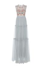 Needle & Thread Sundaze Embroidered Tulle Gown