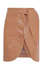 Moda Operandi George Keburia Portofino Vegan Leather Mini Skirt