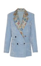 Rahul Mishra Bedford Printed Lapel Blazer