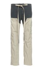 Fear Of God Two-tone Shell-paneled Canvas Tapered Pants Size: M