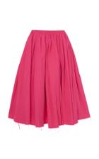 Moda Operandi Marni Cotton-blend Gathered Midi Skirt Size: 38