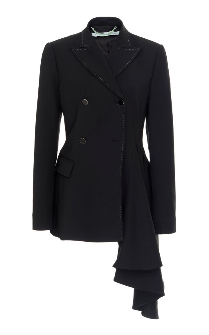 Off-white C/o Virgil Abloh Floating Wool Blazer