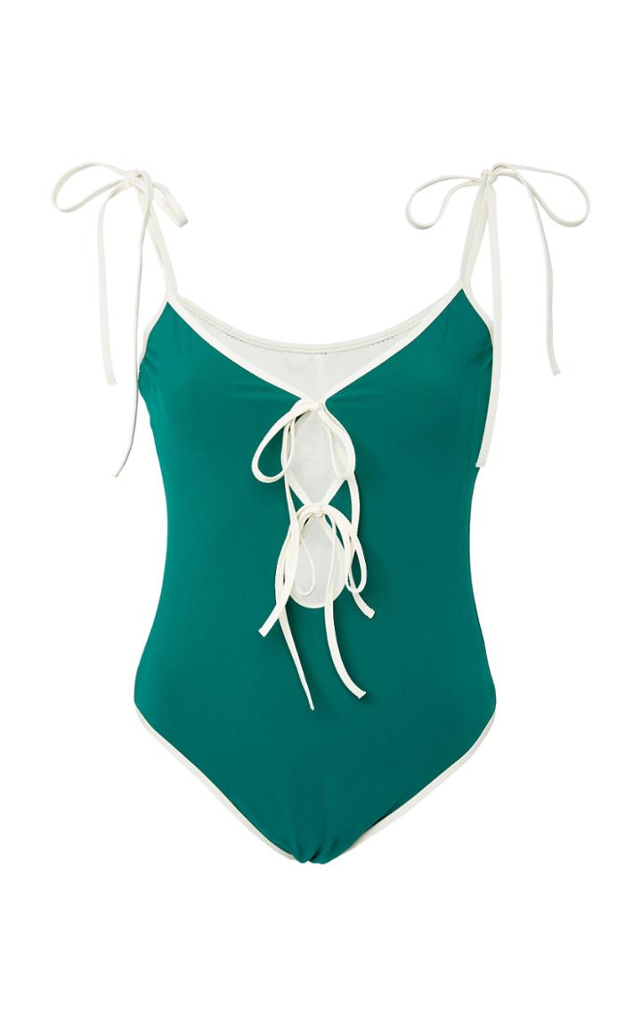 Karla Colletto Layla Keyhole One-piece Swimsuit