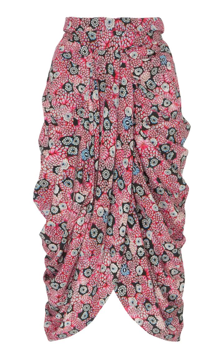 Isabel Marant Betina High Waisted Draped Skirt
